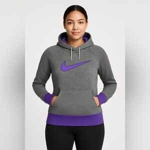 Nike women’s pullover hoodie Thermafit sz medium